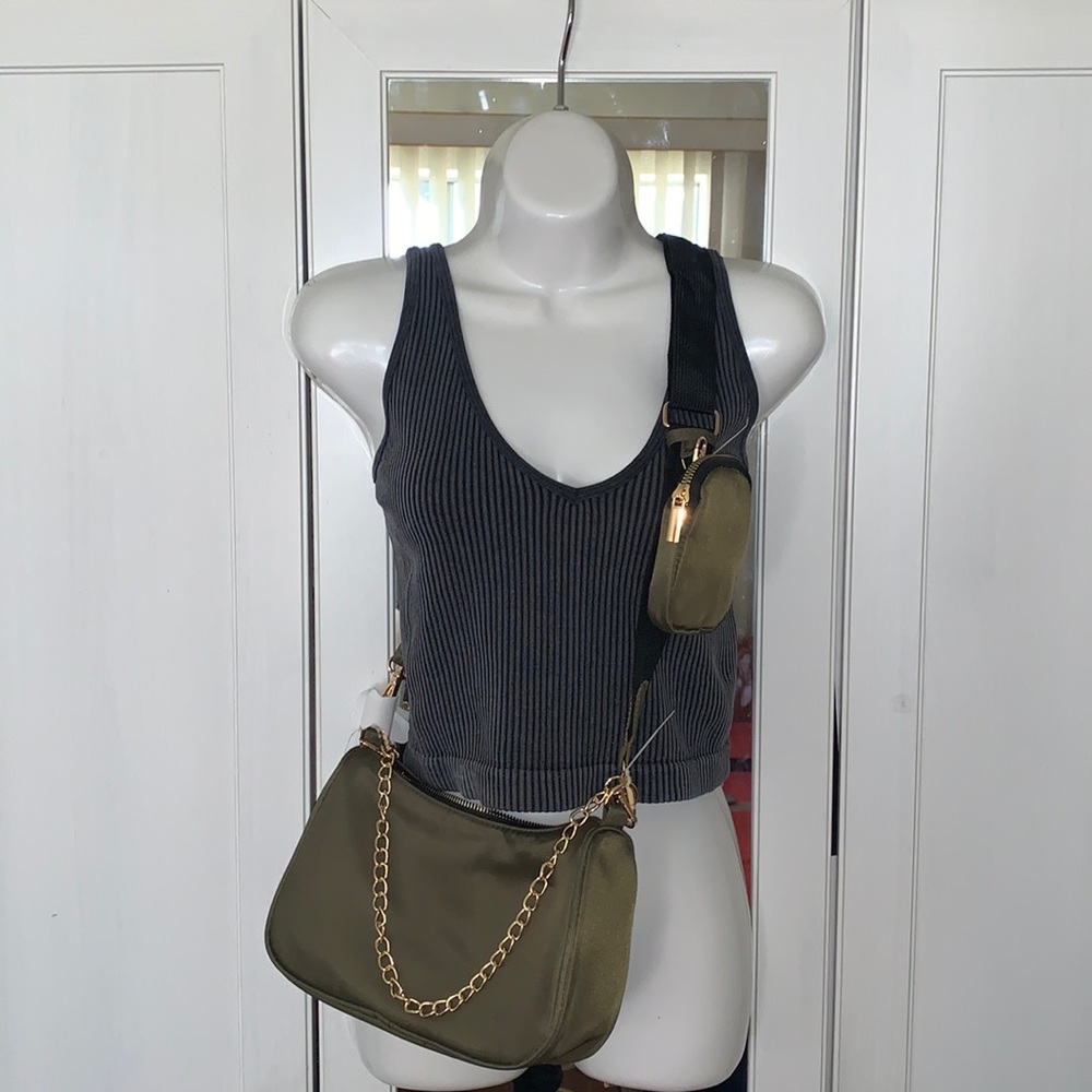 NWT Vegan Crossbody Bag